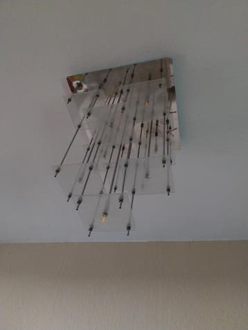 Moderne plafondlamp gratis af te halen