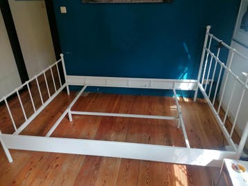 Ikea ijzeren bedframe 140x200