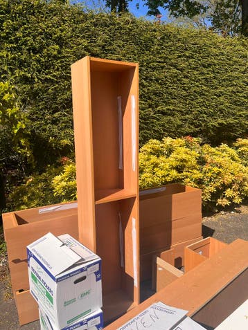 Gratis af te halen: IKEA Billy boekenkasten (smal)