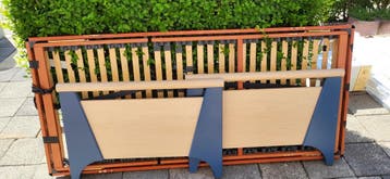 GRATIS Eenpersoonsbed met verstelbare Latten bodem en matras