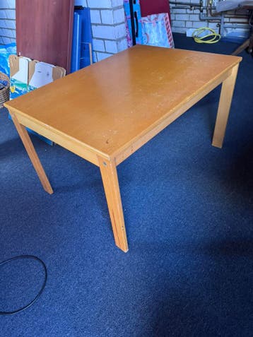 Kindertafel hout gratis afhalen