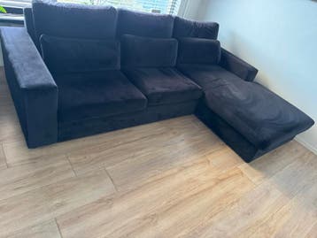 Eric custer  lounge bank zwart