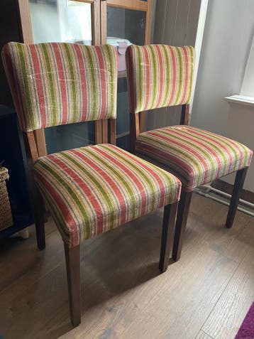 GRATIS 2 vintage retro stoelen