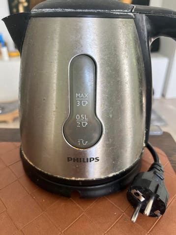 Philips Waterkoker - Gebruikt, RVS, 0.5L