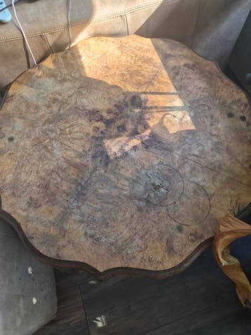 Vintage salontafel - Gratis af te halen