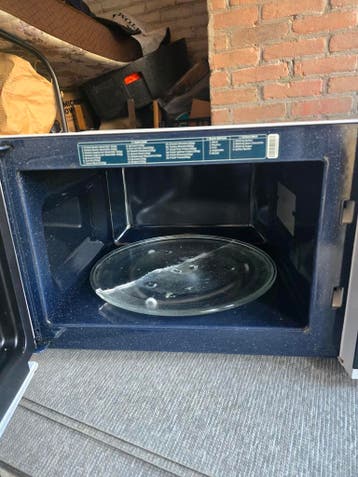 Samsung magnetron - glasplaat gebroken