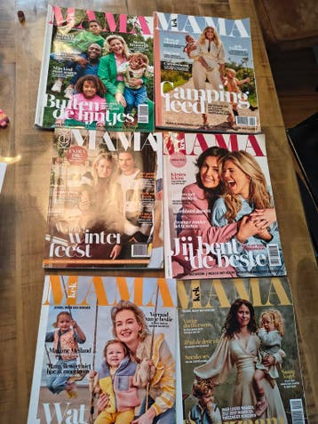 Verschillende MAMA magazines - diverse edities