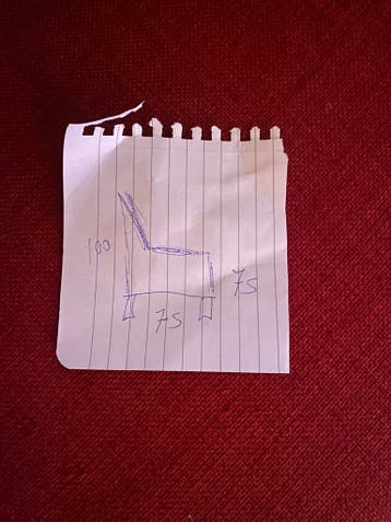 Comfortabele rode stoel !!