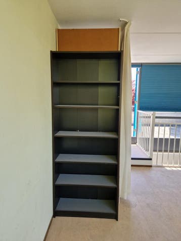 Ikea Billy Boekenkast - Donkerbruin/Zwart