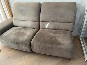 Comfortabele 2-zitsbank met relaxfunctie