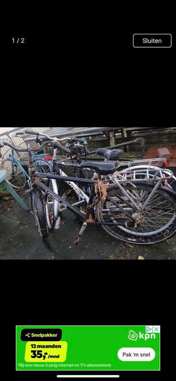 Ik zoek gratis opknapfietsen voor opknappen