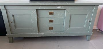 Dressoir met lades en deuren - Groen