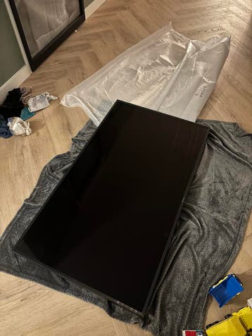 55 inch TV - Scherm is iets minder licht soms