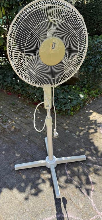 SMC Statiefventilator - Wit/Crème
