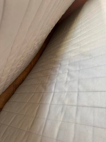 Gratis: Twee IKEA Sultan Fängebo matrassen 80x200