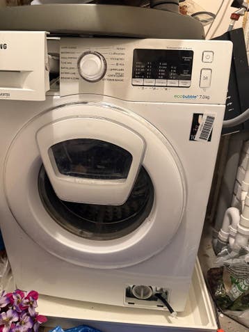 Wasmachine voor oud ijzer (kapot)