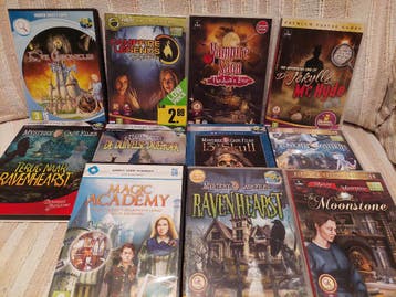 PC CDROM  Hidden Object Games GRATIS