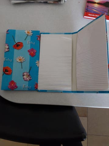 Fotoalbum met bloemenprint - Nieuw