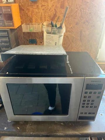 Siemens magnetron HF13523 (inbouw of vrijstaand)