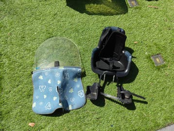 Bobike fietsstoeltje met windscherm