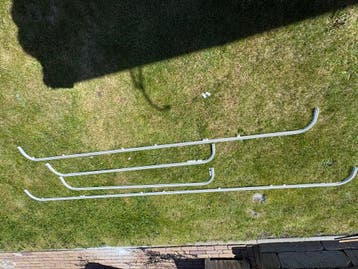 Gordijnrails - Diverse Maten en Bochten