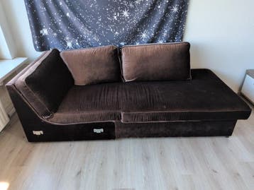 2 delen bank (zie fotos)