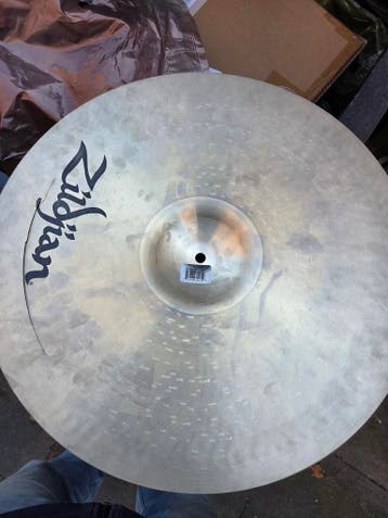 K Zildjian bekken 19 inch met scheuren