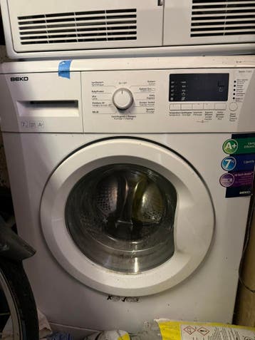 Wasmachine en droger van Beko zie beschrijving