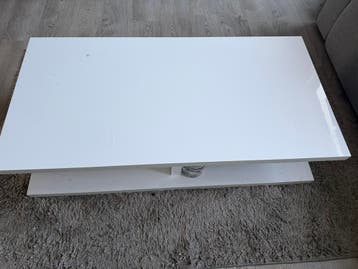 Witte salontafel, modern design