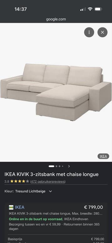 Bankstel 3 zits - GRATIS AFHALEN NIJMEGEN ZSM