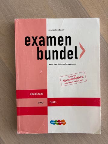 2 Examenbundels VWO Duits 2022-2023 & 2021-2022