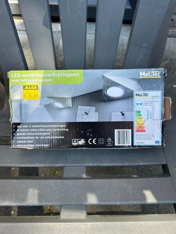 MelTec LED-onderbouwverlichting met infraroodsensor