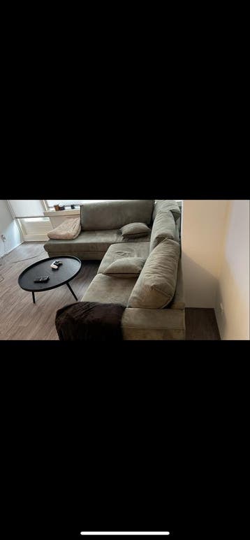 Goossens Hoekbank - Gratis af te halen met 2 kussens