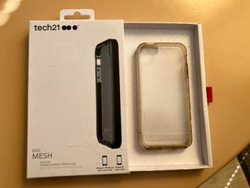 Gratis Apple iPhone SE (2016) valbescherming Tech21