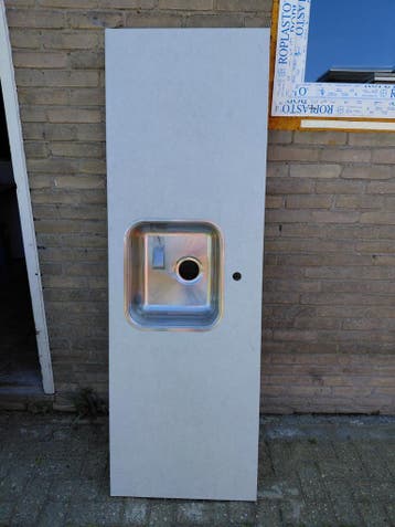 Keukenblad met spoelbak - 180 x 60 cm