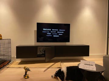 IKEA Besta TV-meubel met ophangsysteem