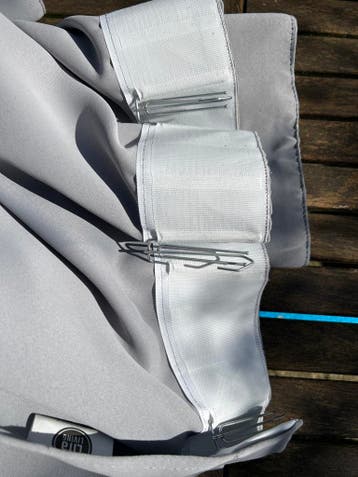 2x Lichtgrijze Gordijnen voor Slaapkamer - 224x206 cm