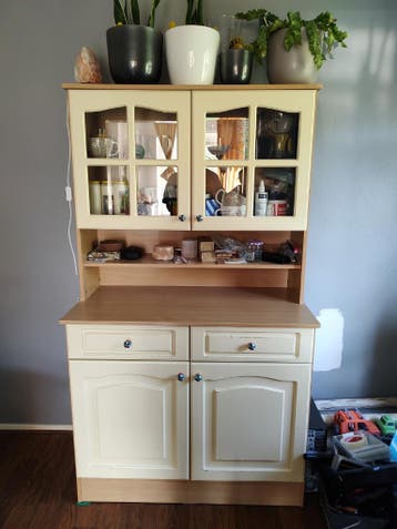 Charming Kitchen Vitrine Looking for a New Home