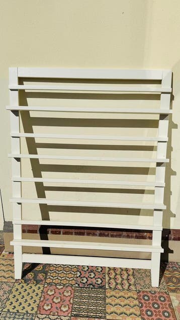 Wit rek 150x180 cm - Ideaal voor opslag of decoratie