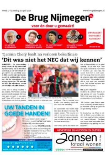 De brug krantjes / oud papier