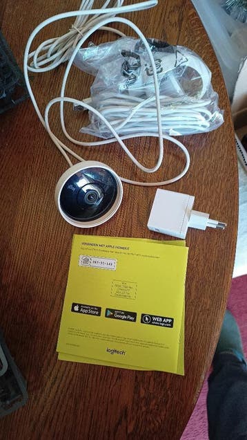 Beveiligingscamera en habycam