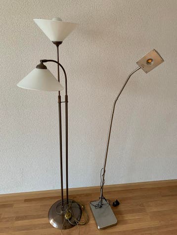 2 vloerlampen - gratis