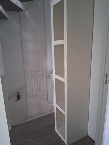 Smalle witte ikea kast