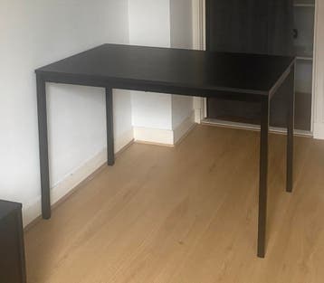 IKEA Eettafel Zwart