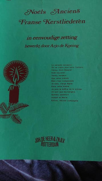 Noëls Anciens Franse Kerstliederen - Arjo de Koning