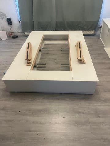 Gratis IKEA Nordli bed 140x200 met 6 lades - Tilburg