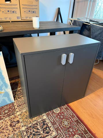 Grey cabinet