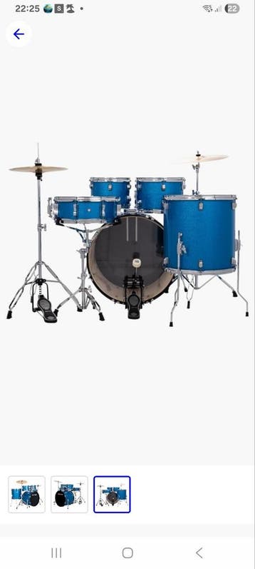 Gezocht gratis werkend drumstel