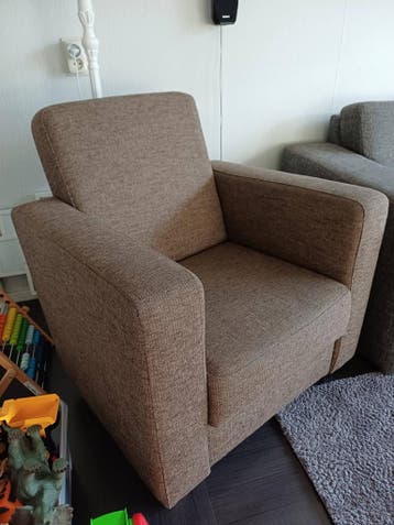 Bruine fauteuilstoel - snel ophalen!