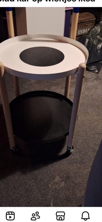 IKEA dienblad kar op wieltjes - Handig en mobiel